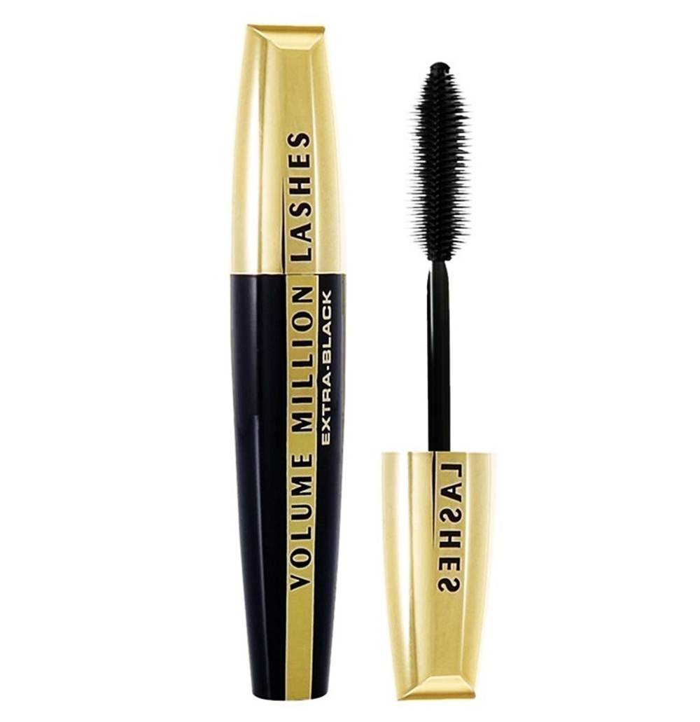 L'Oreal Paris Тушь для ресниц Volume Million Lashes Объем миллиона ресниц, Экстра черный