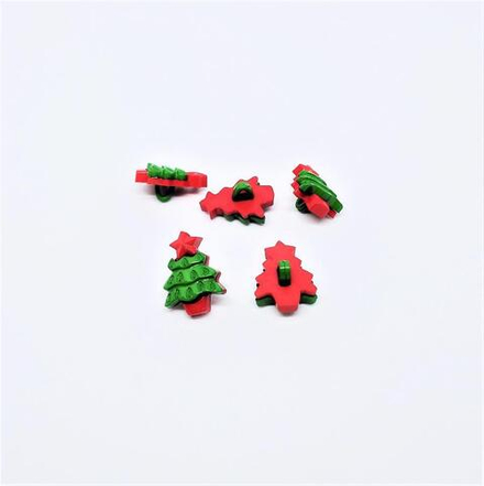 Пуговицы №717, "Елка", 18мм (TF 6529)