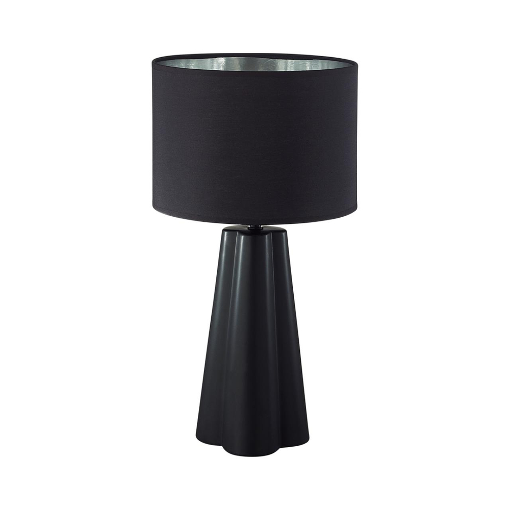 8124/1T COMFI LN26 478 черный, керамика/текстиль Настольная лампа E27 1*60W 220V HINAMI