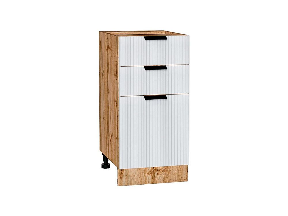 Шкаф нижний с 3-мя ящиками Евро Лайн