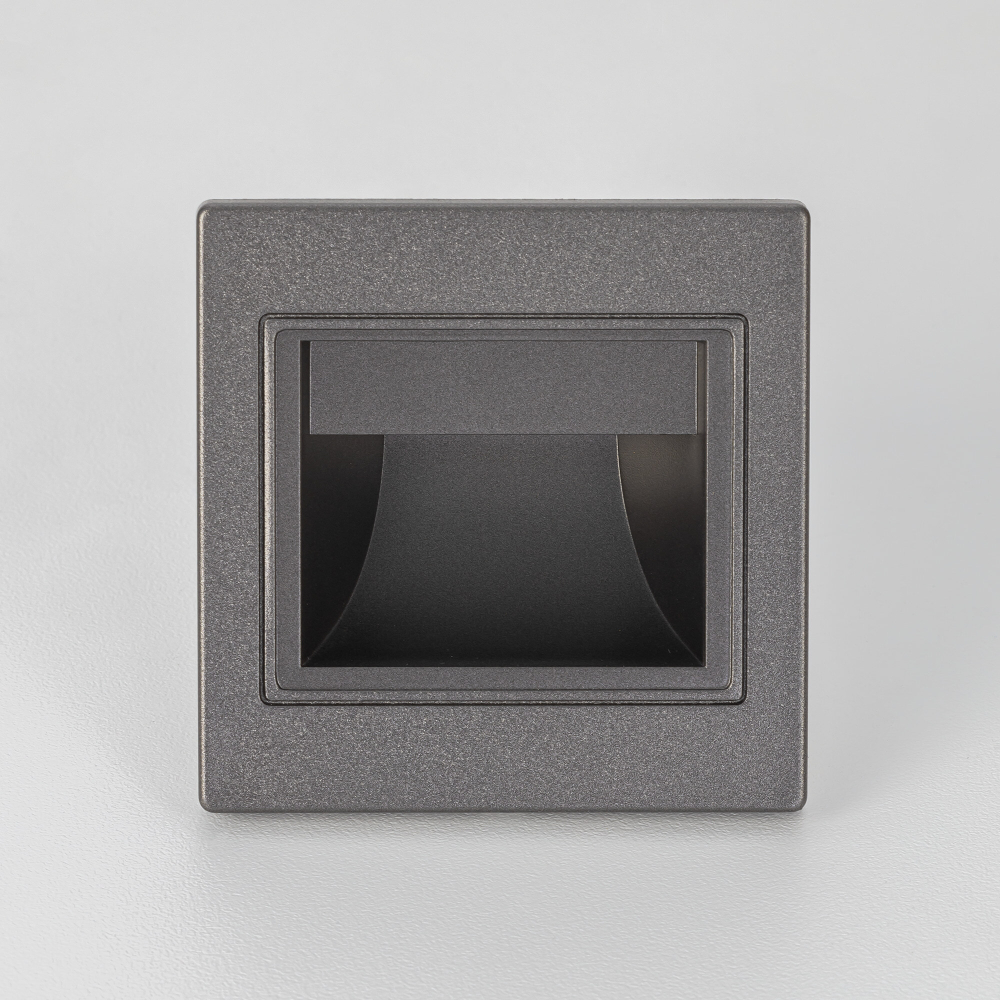 Citilux Скалли CLD005K1 LED Встраиваемый светильник лестничный Графит