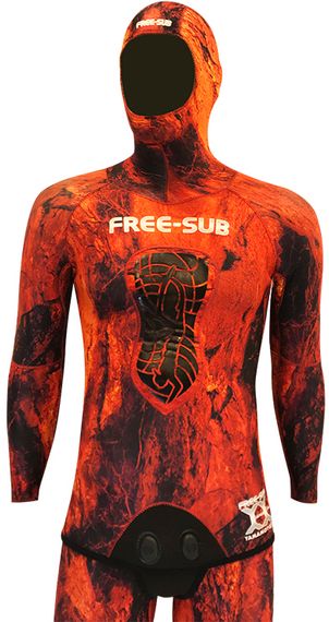 Гидрокостюм Free-Sub Olympos Red Yamamoto 39 1,5 мм