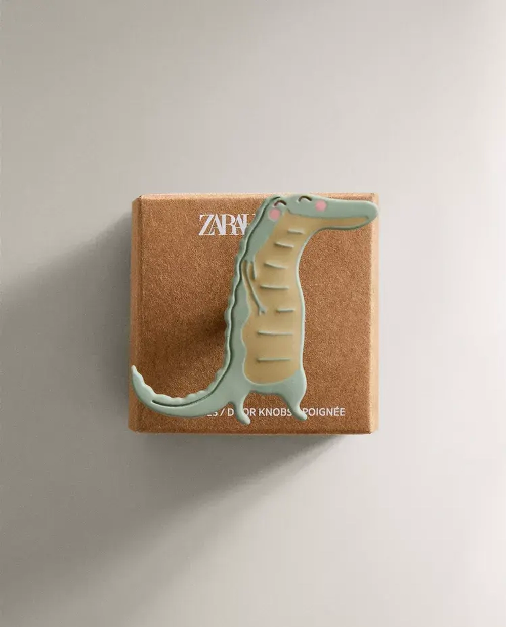 ZARA HOME НАБОР ДЕТСКИХ МЕБЕЛЬНЫХ РУЧЕК (2 ШТ.), ЗЕЛЕНЫЙ