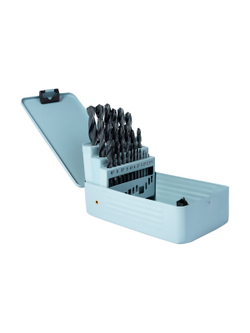 Набор сверл по металлу НС25 (25 шт; от 1 до 13 мм, шаг 0.5 мм) Gigant GT-157