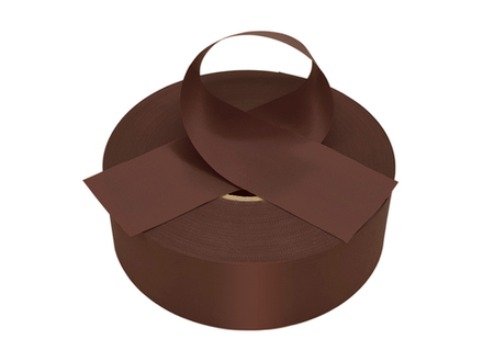 Лента плиссированная для наградных розеток. Цвет 019 коричневая