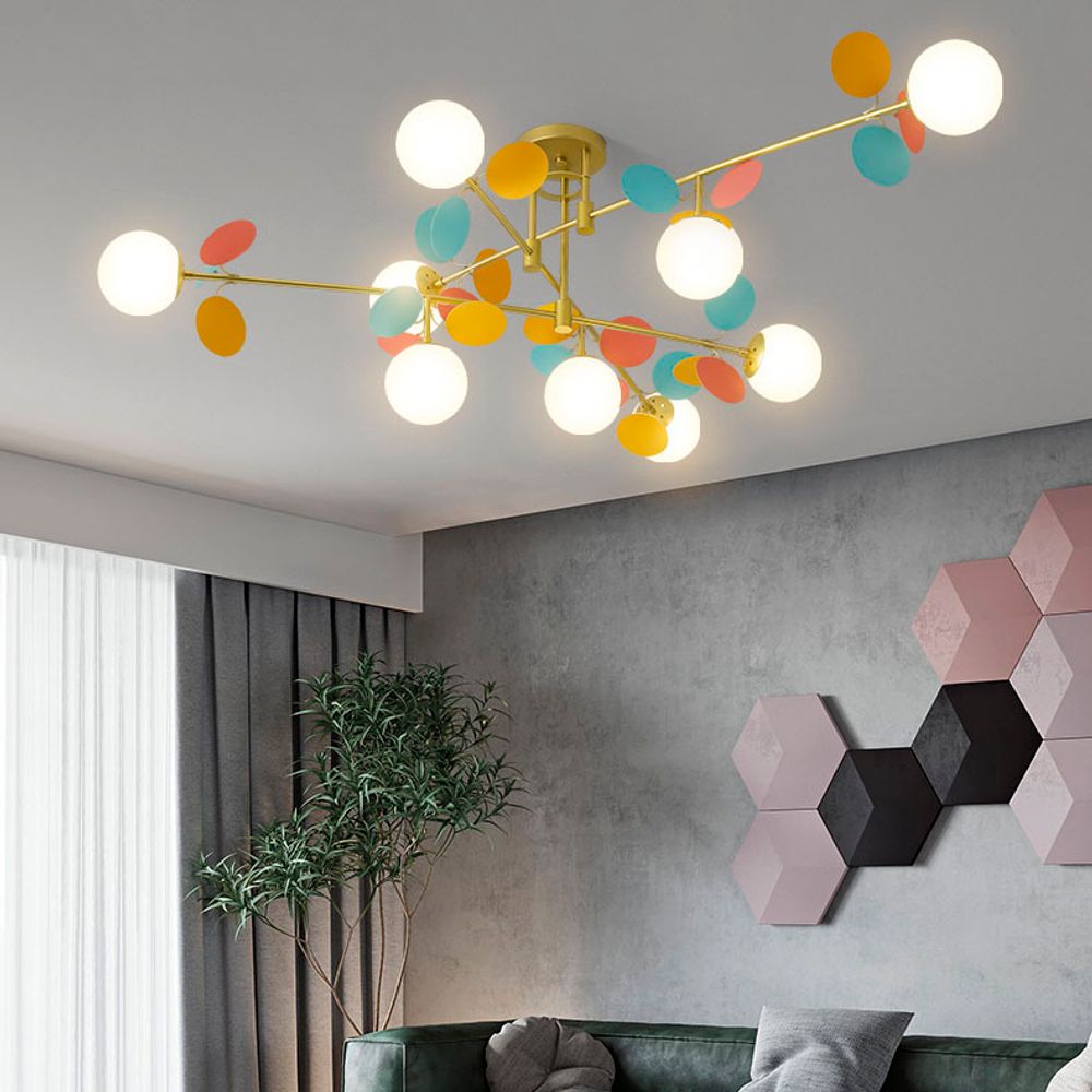 Потолочная Люстра Light Of Matisse B D120 Gold Multicolor By Imperiumloft