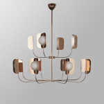 Ceiling design lamp MM Lampadari by Matteo Zorzenon