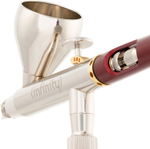 Vallejo Airnrush Infinity - Nozzle Set 0.15 + 0.4 mm Fine Line, cup 2+5 ml, distance cup