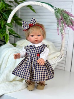 Кукла D Nenes виниловая 34см Lean (053759)