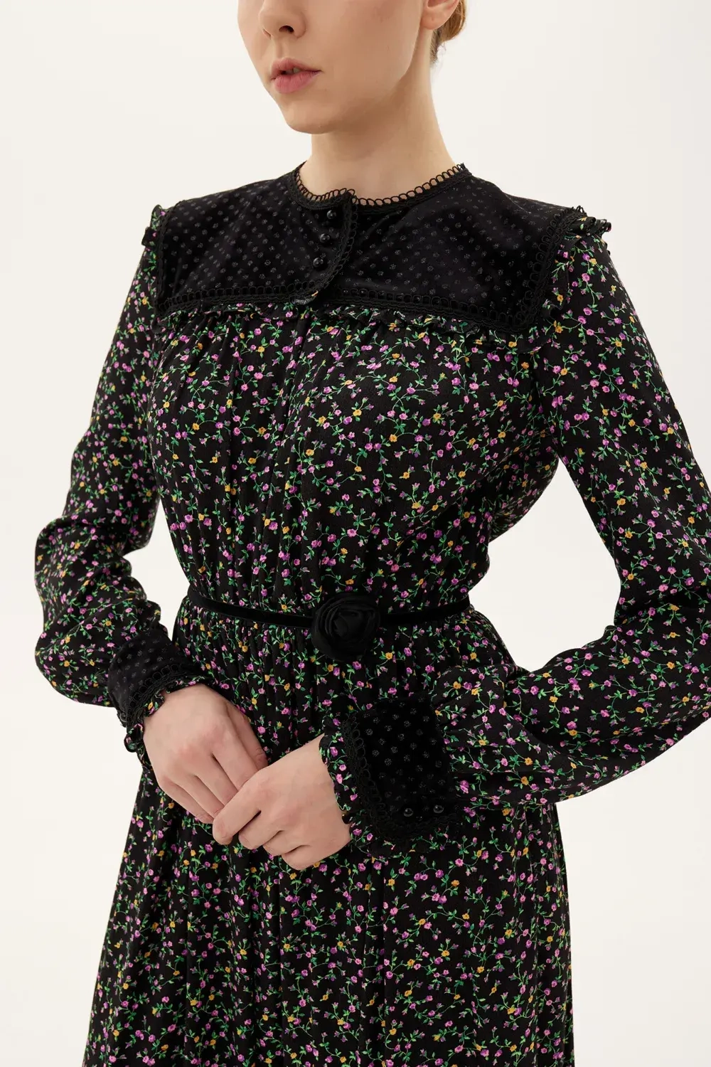 Платье «Калина», черный