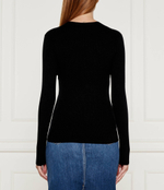 Хлопковый свитер Marc Cain - черный(XC 41.28 M53)