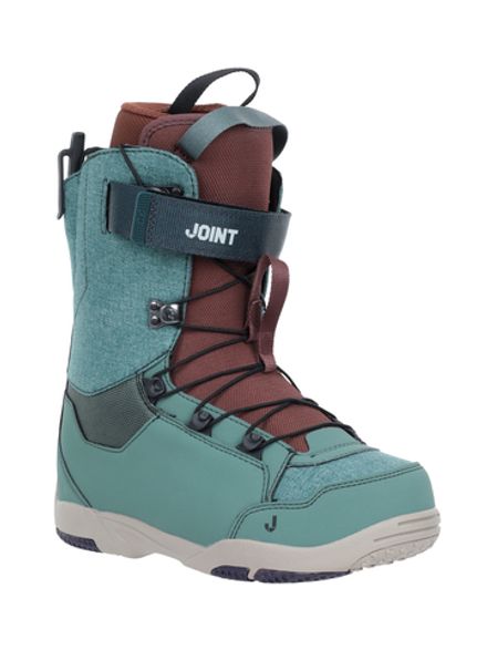 Ботинки для сноуборда Joint At one's ease Dark Green /Brown 22-23