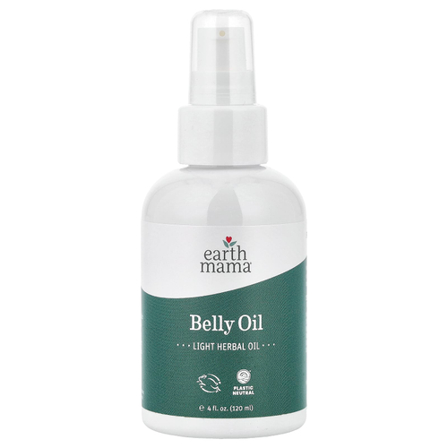 Earth Mama, масло для живота, 120 мл (4 жидк. унции)