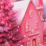 Пакет подарочный «Розовые сны» 26*32*10 см, микс