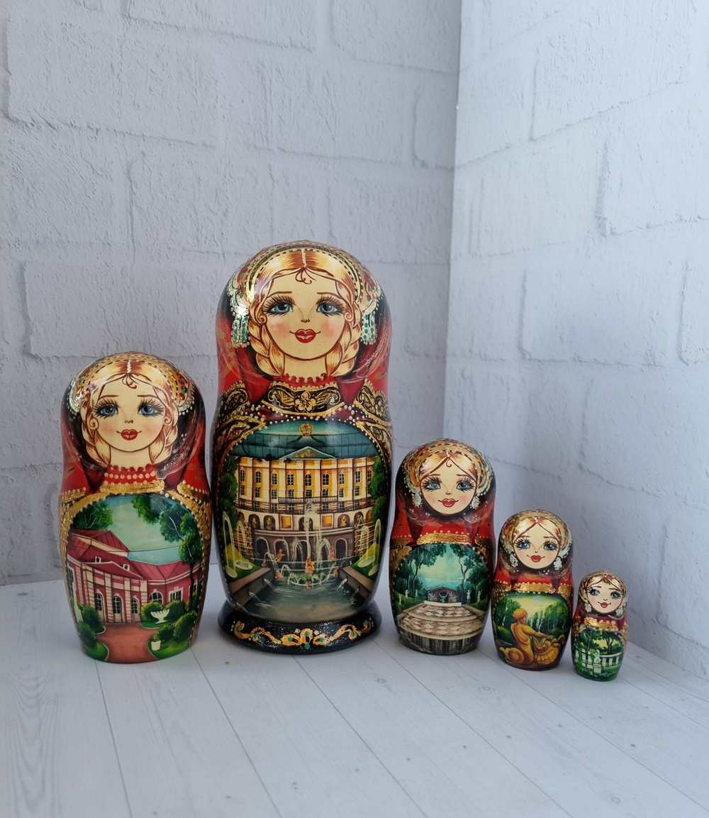 Матрёшка 5м 18см Петергоф