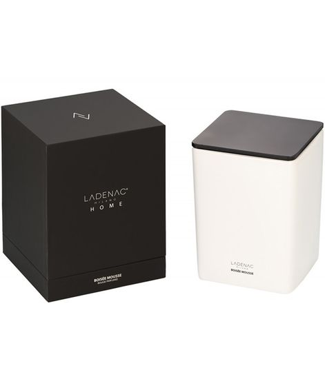 Boisée Mousse, свеча большая белая Minimal collection, Ladenac Milano