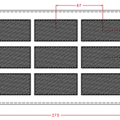 190 | Форма для шоколадных изделий (275*175 мм)