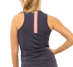 Топ теннисный Lucky in Love Patch Me If You Can Patch Stripe Tank - concord