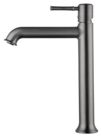 Смеситель для раковины высокий WONZON & WOGHAND TOR, Темный графит (WW-88019073-BGM)