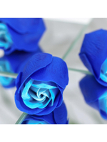 Мыльные розочки, трёхцветные, набор 6 шт.