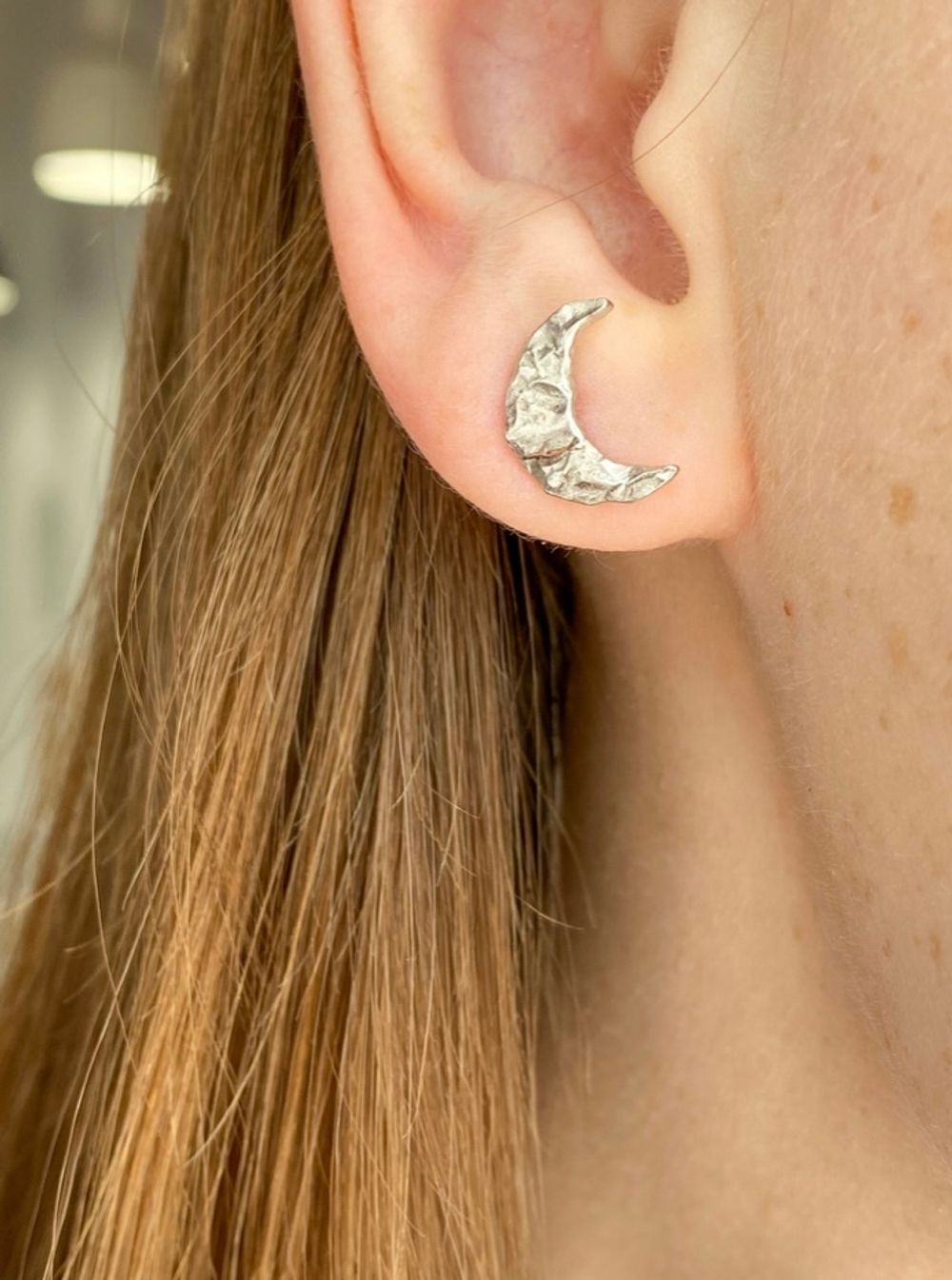 Ассиметричные серьги-пусеты созвездие Folio