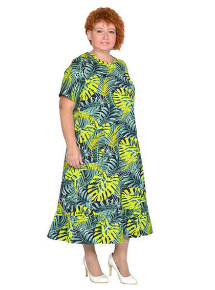 Платье из хлопка Тропический остров