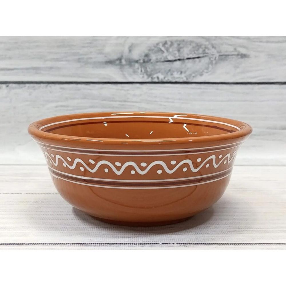 Салатник 800 мл d 18 см h7 см "Псковский" керамика ПГ [6]