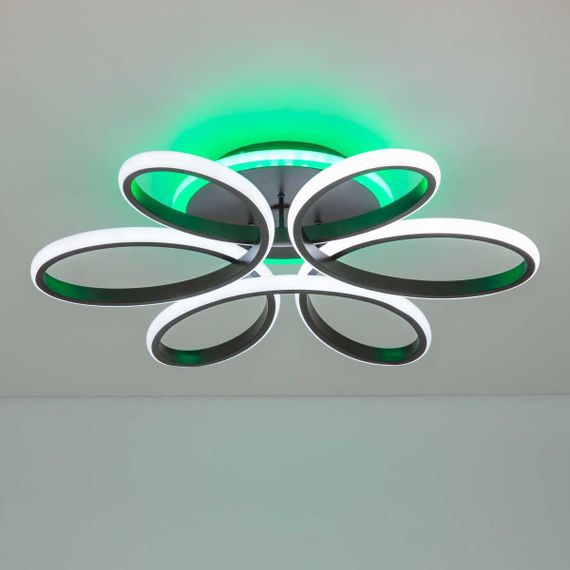 Потолочная светодиодная люстра Citilux Сезар Смарт CL233A155E