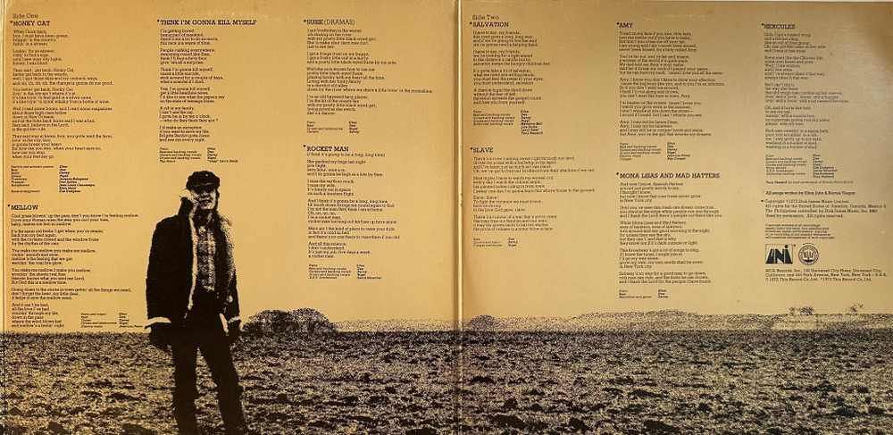 Elton John ‎– Honky Château (США 1972г.)