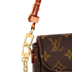 Кошелек на цепочке Louis Vuitton Ivy коричневый