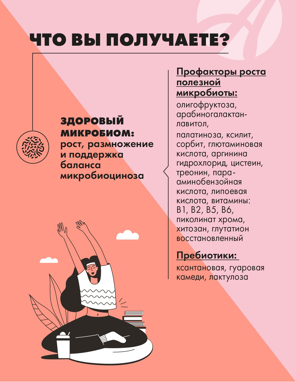 Виталити Фуд пробио селекшн (28 саше-пакетов) Новый СГР Современный синбиотик-метабиотик формирует и поддерживает здоровый микробиом кишечника