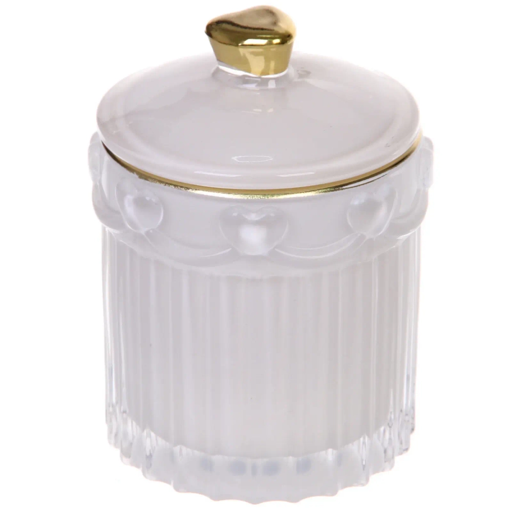 Свеча в стакане «Нежные облака» 9*11,8 см, Белый