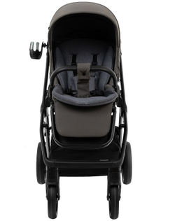 Детская коляска Roan Sol Luxury 3 в 1 с автокреслом Tutis Elo Lux Black RSL/4051 Taupe/Nikiel