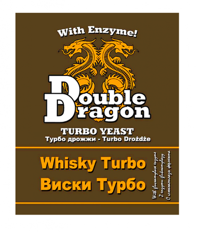 Турбо дрожжи DoubleDragon Whisky, 72 г