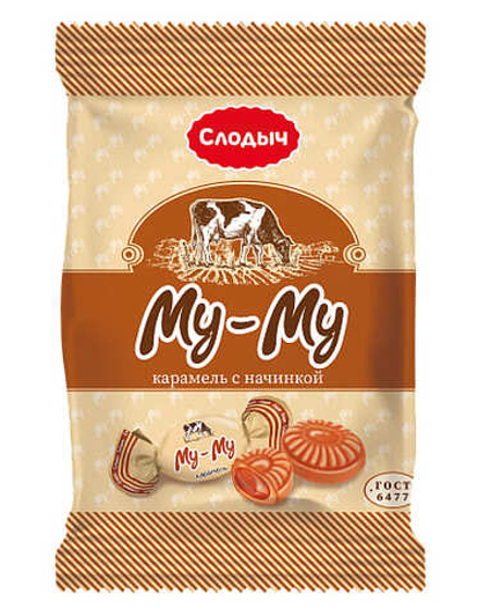 Карамель леденцовая "Му-Му" 200г. Слодыч