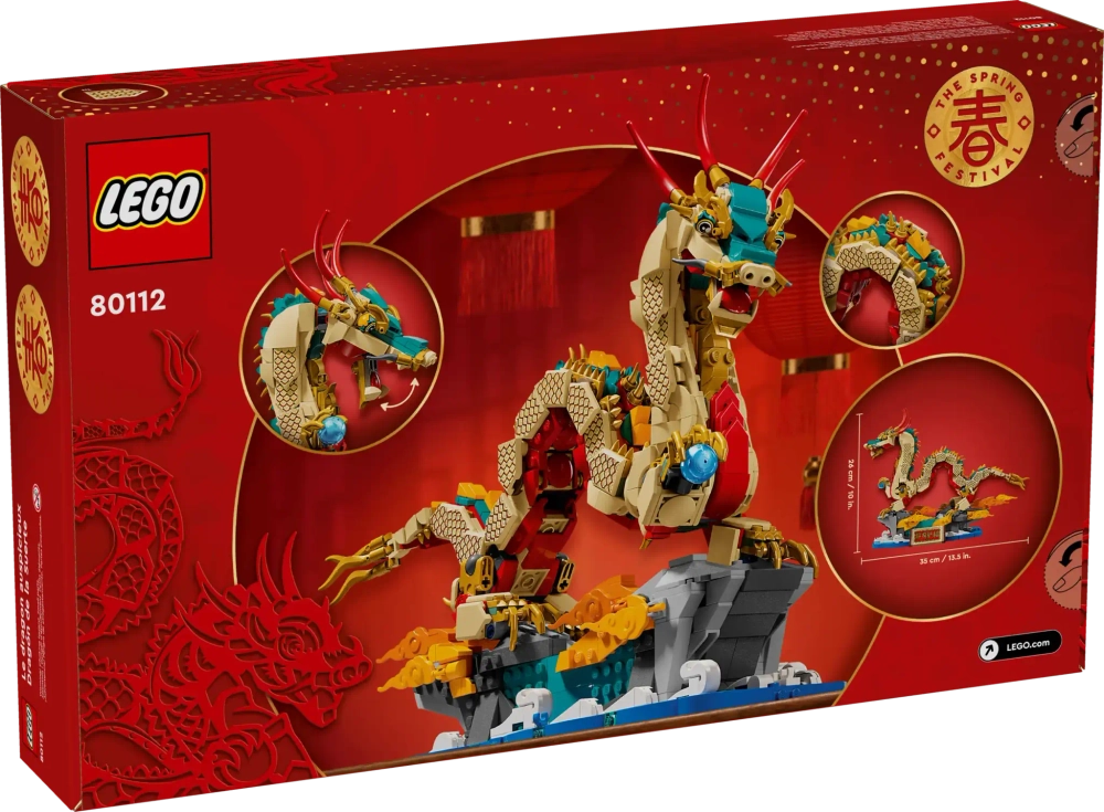 Конструктор LEGO 80112 Величественный дракон