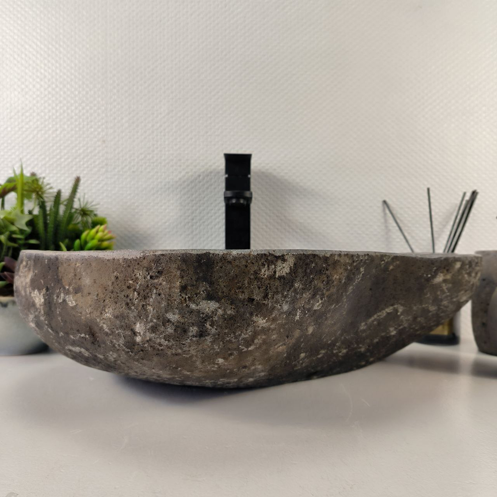 Раковина из речного камня RS-65415 53*43*15 0857