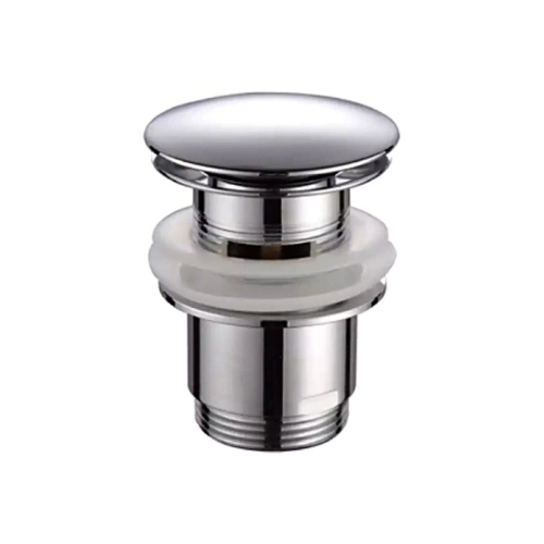 Донный клапан  для раковины, 1" 1/4, бел, Frap, F60-8