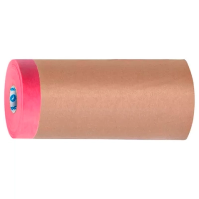 Укрывочная бумага с розовой клейкой лентой CoverQuiсk Papier 30 см, 25 м