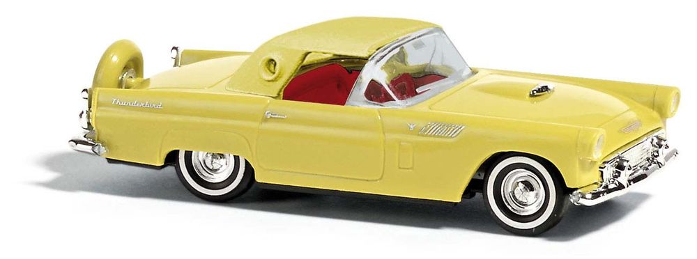 Автомобиль Ford Thunderbird, желтый (H0, 1:87)