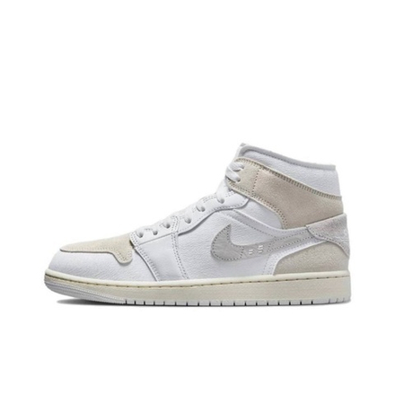 Nike Air Jordan 1 Mid SE "Craft Inside Out White Grey"