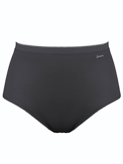 Набор из 2 завышенных plus size трусиков-слип Esencial (Размер: XXL) (Цвет: черный)