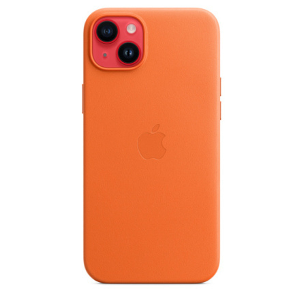 Кожаный чехол Apple для iPhone 14 Plus цвета в ассортименте