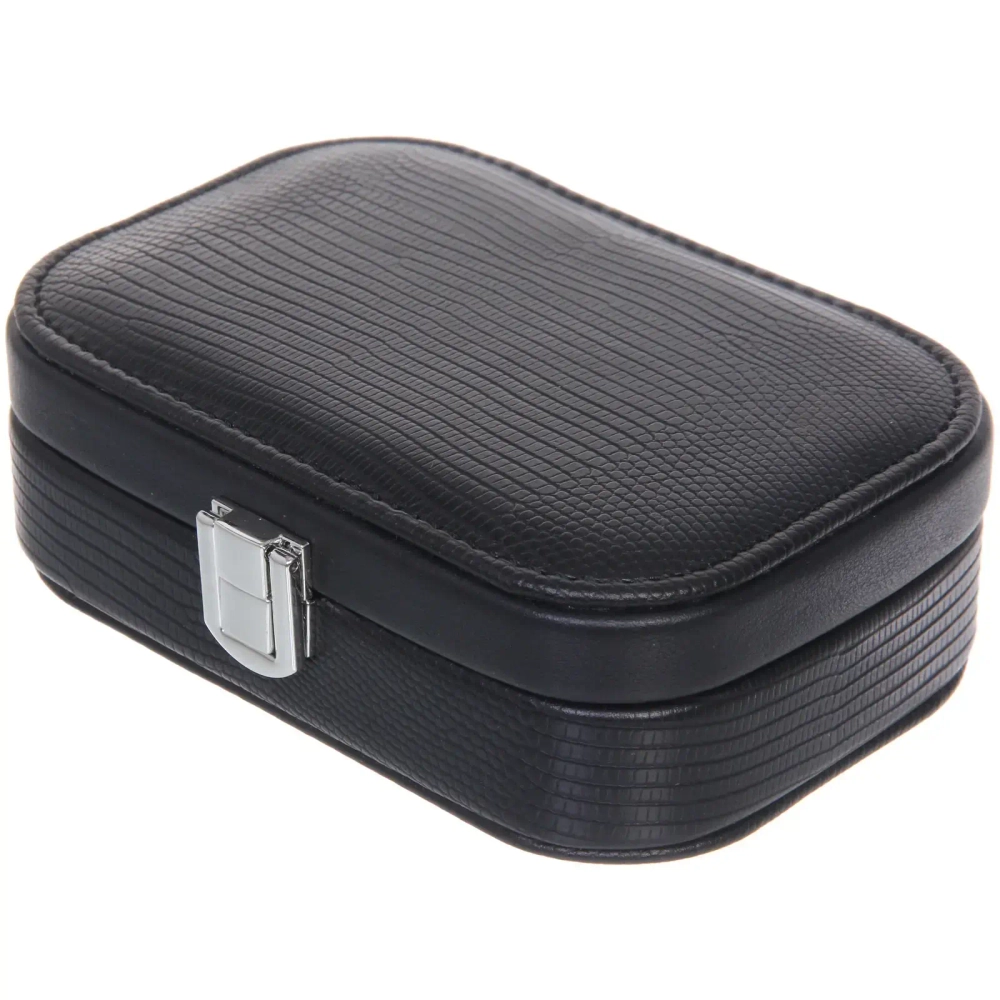 Шкатулка для украшений «ДИ МАРКО», цвет черный, 15*10*4,5см (коробка)