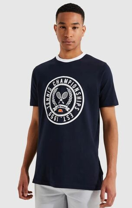 Теннисная футболка Ellesse Segna Tee - navy