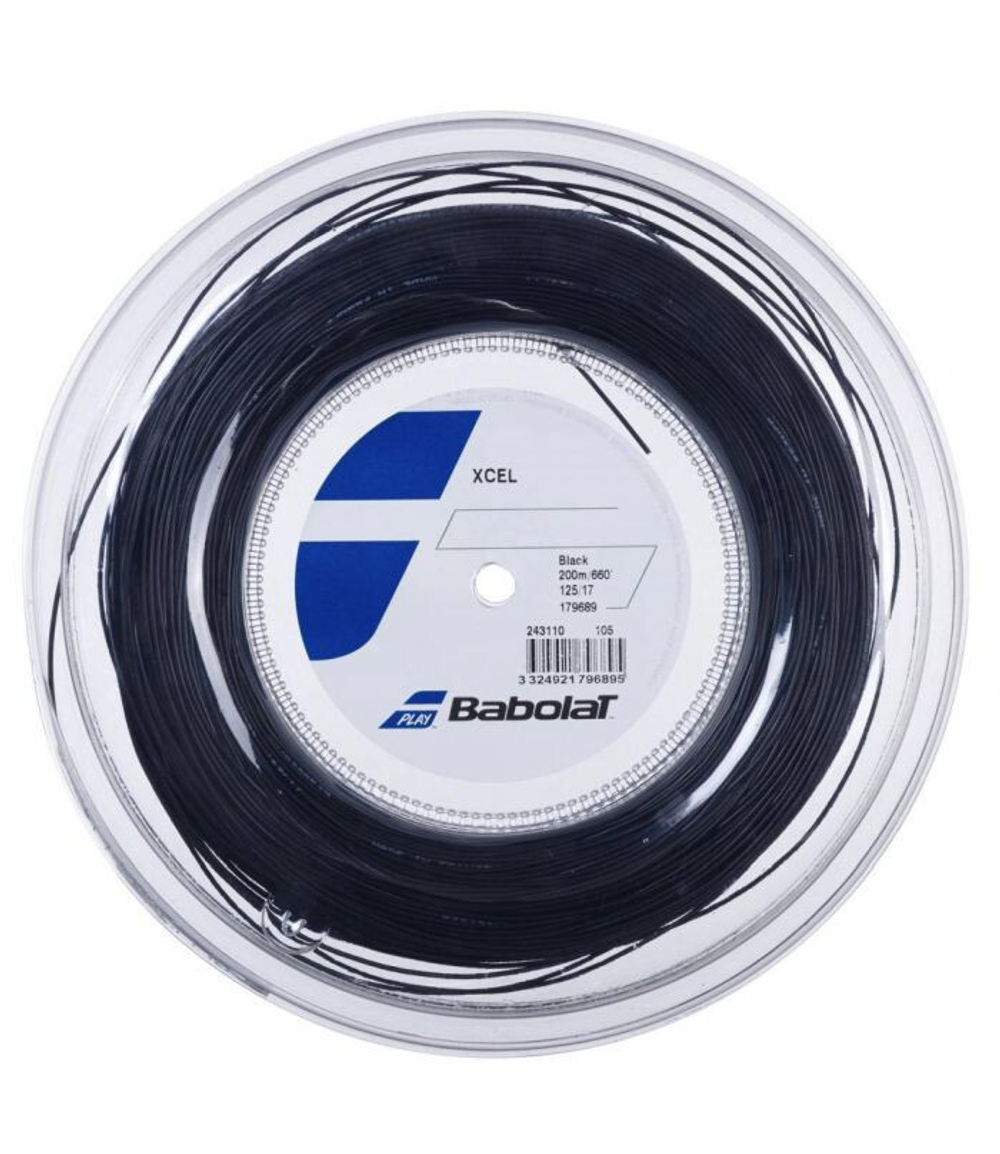 Струны теннисные Babolat Xcel (200 m) - black