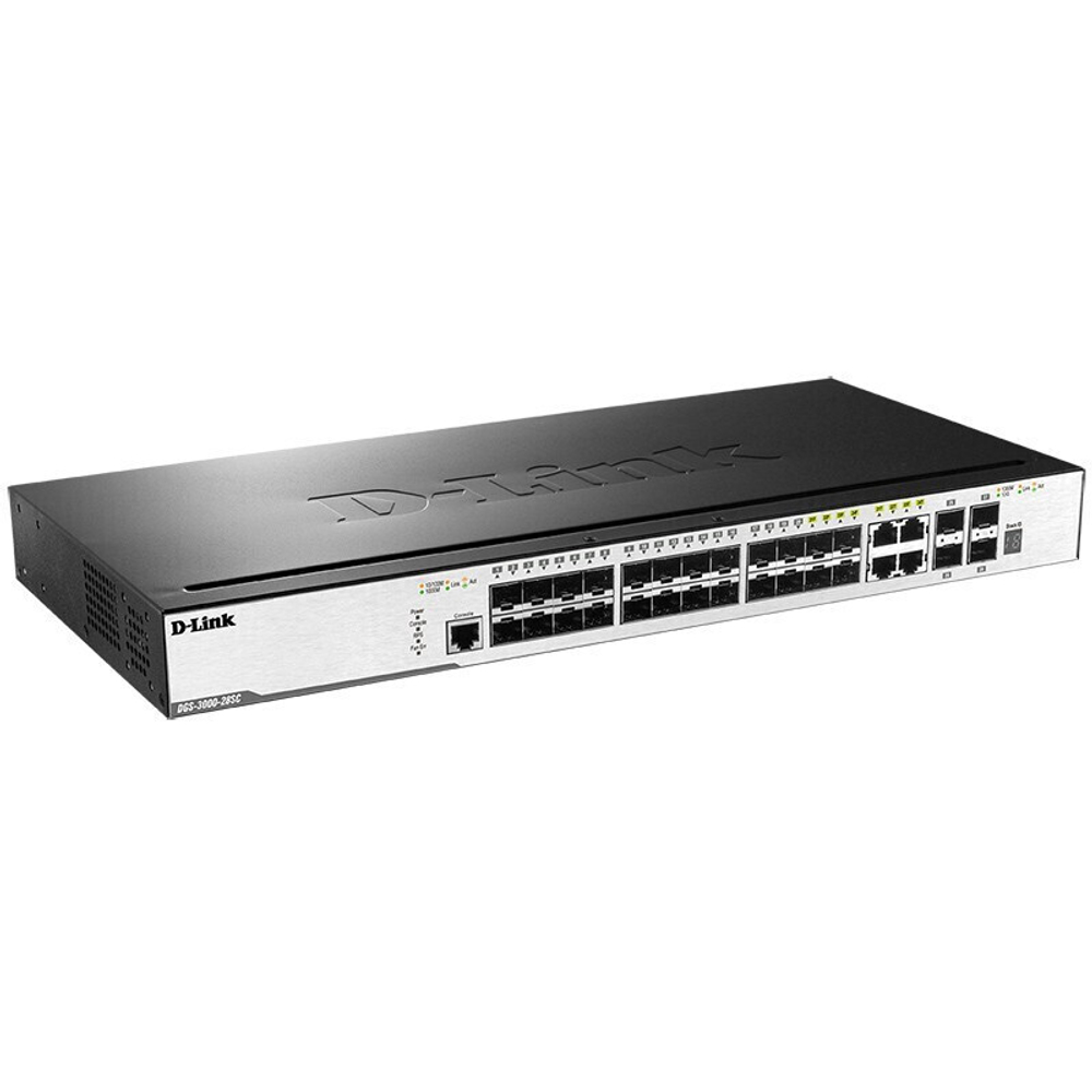 Коммутатор (свитч) D-Link DGS-3000-28SC