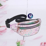 Сумка на пояс «Harizma», цвет пудровый, 31*12 см