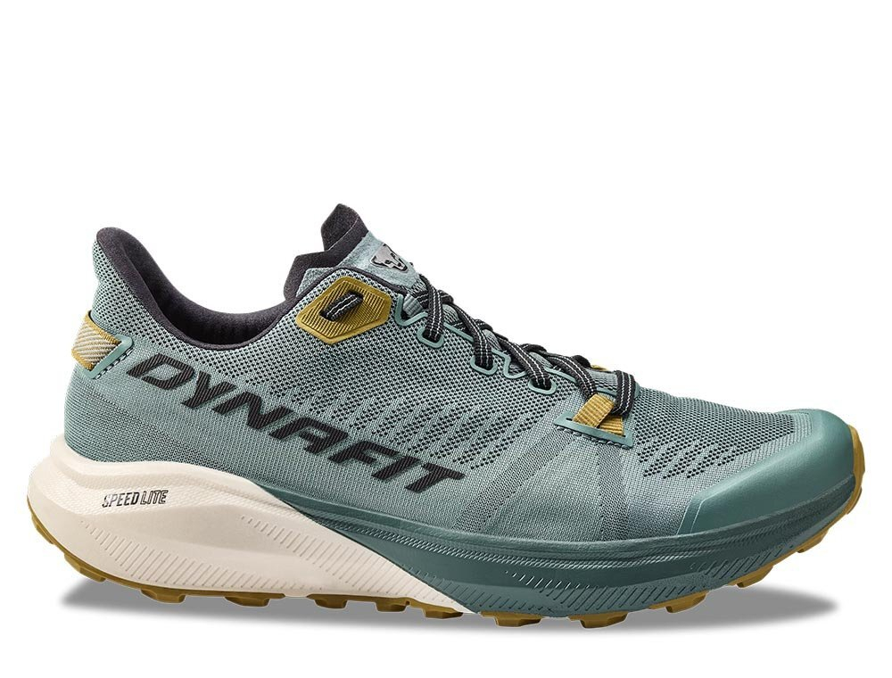 Кроссовки для бега мужские Dynafit Trail Atlantic Black Out M Сине-Зеленый
