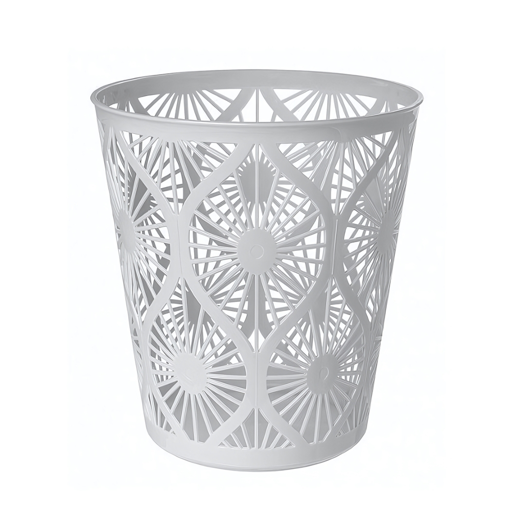 Корзина для мусора, 10л, диаметр 256 мм, высота 280 мм (светло-серый)